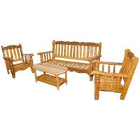 Wooden Sofa Set