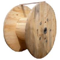 wooden cable reels