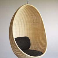 Cane Single Seater Hanging Chairs
