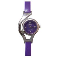 Glory Purpal Hand Watch