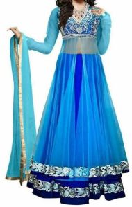 Net Unstitched Lehenga Choli