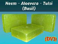 Neem-Aloevera-Tulsi(Basil) (DV1) Transperant Soap