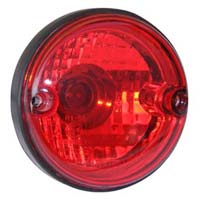 Aux-20 Round Mfr Red Tail Lamp