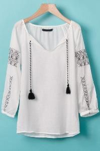 embroidered blouses