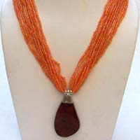 glass beads necklaces