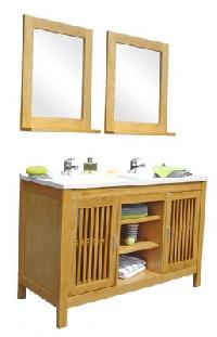 wooden bathroom cabinets