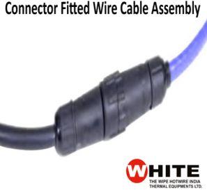 Connector fitted cable