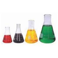 laboratory glass flasks