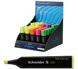 Highlighter Pens with chisel tip