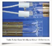 Twin Tube Fast Medium Wave Infrared Heaters