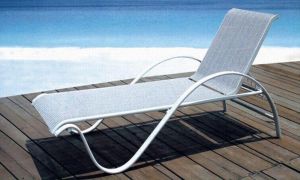 Pool Side Aluminium Lounger