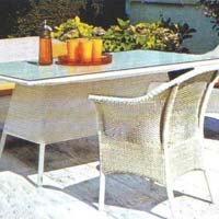 Garden Rattan Sofa Set