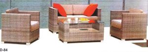 Garden Rattan Sofa Set