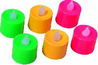 Multicolour Battery Operated Long Lasting Tea Light Candles