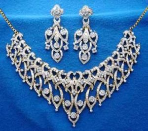 Diamond Necklace Set