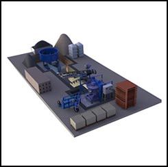 fly ash brick making plant