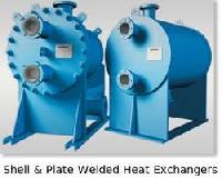 Shell and Plate Welded Heat Exchanger