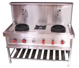 Chinese burner cooking range