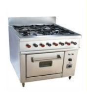 Four Burner Range with Oven