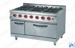 Six Burner Gas Range