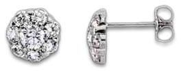 Gold Diamond Earrings  - Der 003