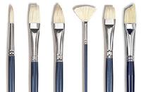 Bristle Brushes for Oil Paintings