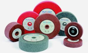 NON-WOVEN UNITIZED WHEELS