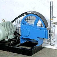 V Belt Operated Pressure Testing Pump