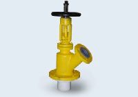 PTFE Lined Flushed Bottom Valve