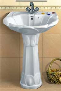 Pedestal Wash Basin