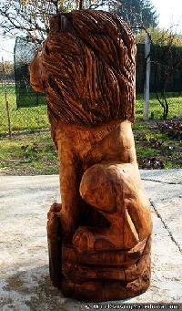 Carved Wooden Statues