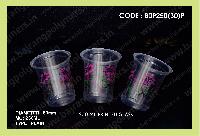Plastic Disposable Printed Glass