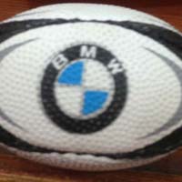 Rugby Ball Keychain