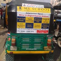 auto rickshaw advertising services