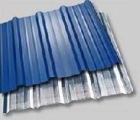 corrugated metal sheets