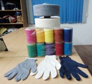 Open end colour yarn