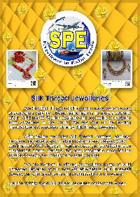 Silk thread Jewelry, Bangles, Jhumkas, Ear Rings, Blouse Hangings