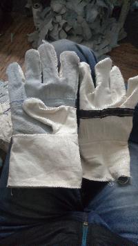 Cotton Leather Gloves