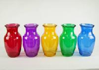 Colored Glass Vases