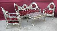 Silver Sofa Set (RAI-1033)