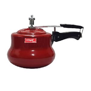 3 Liter Red Inner Lid -Aluminium Pressure Cooker