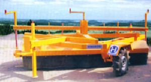 Road broomer hydraulic mechanical