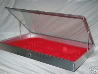 aluminum rectangular display boxes