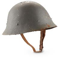 steel helmets
