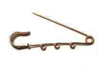 brass garment pins