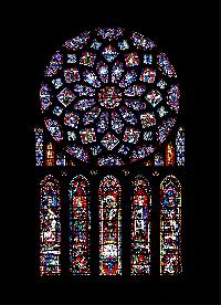 stained glass windows