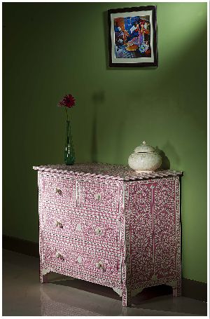 bone inlay chest