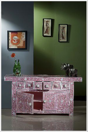 Mother of Pearl Inlay Sideboard