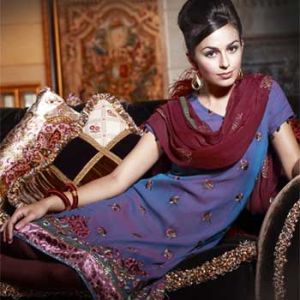 Chiffon Salwar Kameez