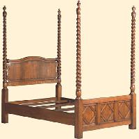 AT-WBD-07 Wooden Bed